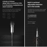 JAKEMY JM-8183 145 in 1 Manual Multi-purpose Tool Screwdriver Set, JM-8183