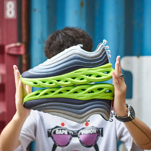 High quality Running Shoes Fashion Anti-skid  Shock-absorption Breathable Sports Shoes