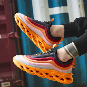 High quality Running Shoes Fashion Anti-skid  Shock-absorption Breathable Sports Shoes