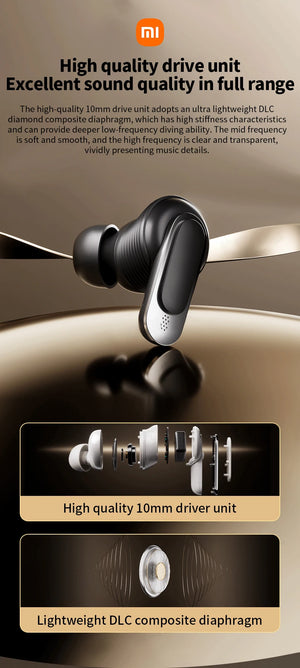 XIAOMI V8 Pro ANC Wireless Earphones Bluetooth 5.3 Headphones TWS Earbuds Sports Waterproof Headset With Mic For Android iOS