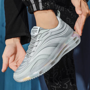 Korean low-top men's casual shoes popcorn mesh sports running shoes