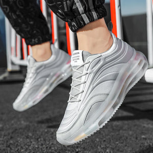 Korean low-top men's casual shoes popcorn mesh sports running shoes