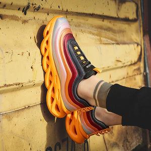 High quality Running Shoes Fashion Anti-skid  Shock-absorption Breathable Sports Shoes