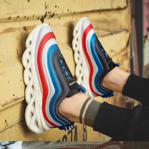 High quality Running Shoes Fashion Anti-skid  Shock-absorption Breathable Sports Shoes