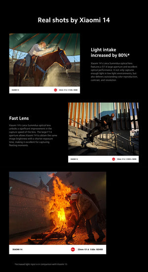 New Xiaomi 14 Smartphone Global Version 12GB RAM 256GB / 512GB ROM Snapdragon 8 Gen 3 6.36