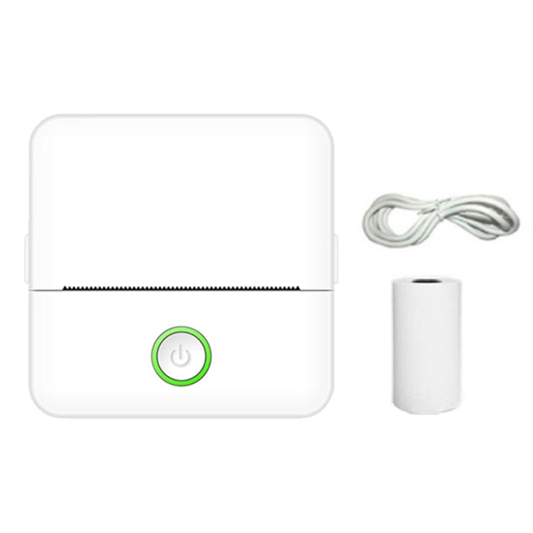 X6 200DPI Student Homework Printer Bluetooth Inkless Pocket Printer, Pink Printer Paper x1, White Printing Paper x1, Pink Printing Paper x5, White Printing Paper x5, Pink Sicker x5, White Sticker x5, Pink 5 Printer Paper+5 Stickers                     ...