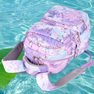 3 In 1 Kids School Backpack Small Student Book Bag with Lunch Bag ＆ Pencil Case