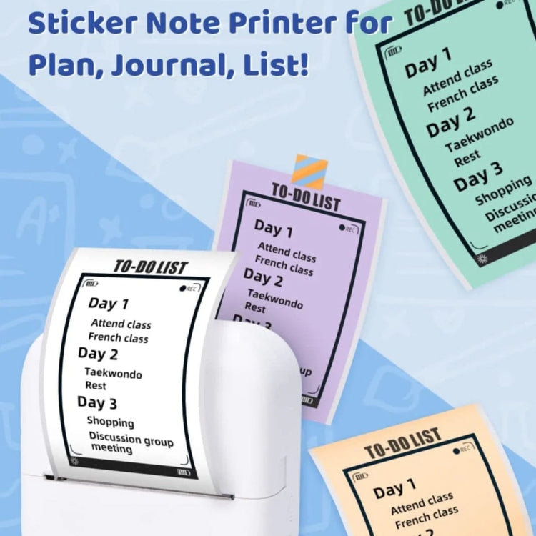 Phomemo M02X Inkless Pocket Printer Bluetooth Thermal Portable Sticker Maker Machine, White, Green