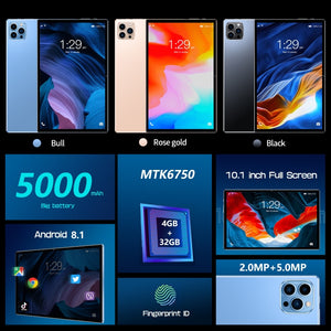 Android 8.1 MTK6750 Octa Core, Support Dual SIM, WiFi, Bluetooth, GPS