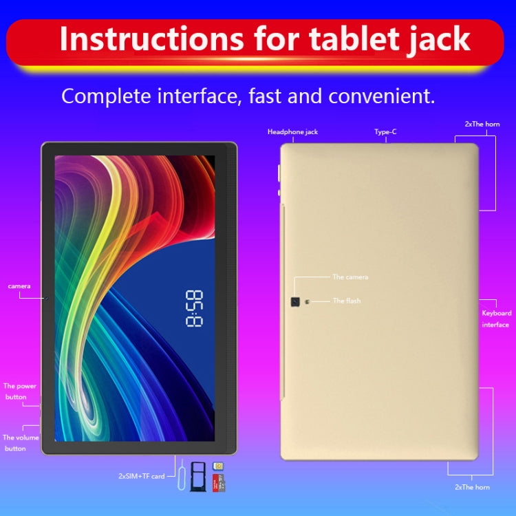 Android 8.1 MTK6797 Deca Core 2.1GHz, Dual SIM, Support GPS, OTG, WiFi, BT