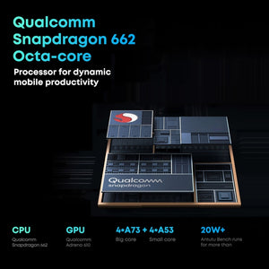 Without Keyboard, Android 11, Qualcomm Snapdragon 662 Octa Core up to 2.0GHz, Support Dual SIM & Bluetooth & WiFi & TF Card (Black+Blue)