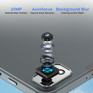 Android 11 Unisoc T618 Octa Core up to 2.0GHz, Support Dual SIM & WiFi & Bluetooth, Global Version with Google Play, US Plug