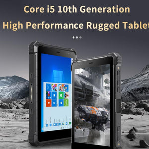 CENAVA W80Y IP68 Rugged Tablet PC, 4GB+64GB, 8 inch Windows 11 Intel Core i5-10210Y Quad Core, EU Plug