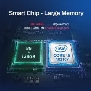 CENAVA W10Y IP68 Rugged Tablet PC, 8GB+128GB, 10.1 inch Windows 11 Intel Core i5-10210Y Quad Core, EU Plug