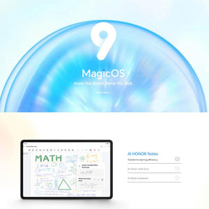 Honor Pad 10 Soft Light Screen WiFi Tablet PC, 12.1 inch 12GB+256GB MagicOS 9.0 Qualcomm Snapdragon 7 Gen3 Octa Core, 12GB+256GB Soft Light Screen