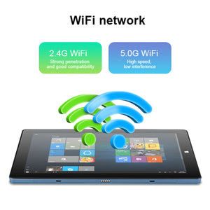 Windows 10 System, Intel Gemini Lake N4120 Quad Core up to 2.6GHz, with Keyboard & Stylus Pen, Support Dual Band WiFi & Bluetooth & TF Card & HDMI, US Plug