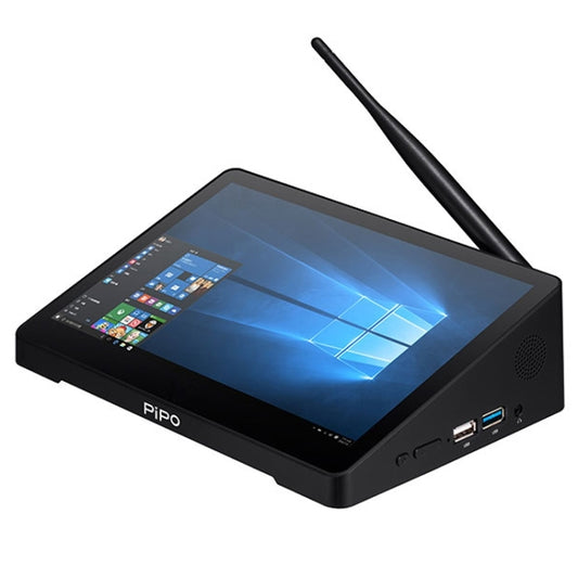 Windows 11 Intel Celeron J4125 Quad Core up to 2.7GHz, Support WiFi & BT & TF Card & HDMI & RJ45, US Plug, H10PRO 16GB+128GB