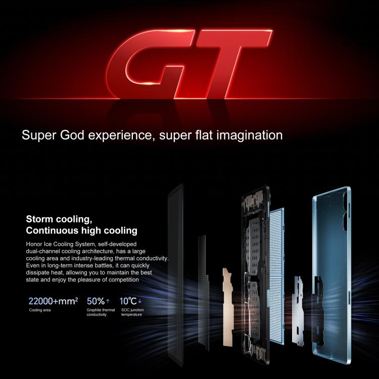 Honor Pad GT WiFi Tablet PC, 11.5 inch 8GB+256GB MagicOS 9.0 Dimensity 8350 Ultra Octa Core, 8GB+256GB