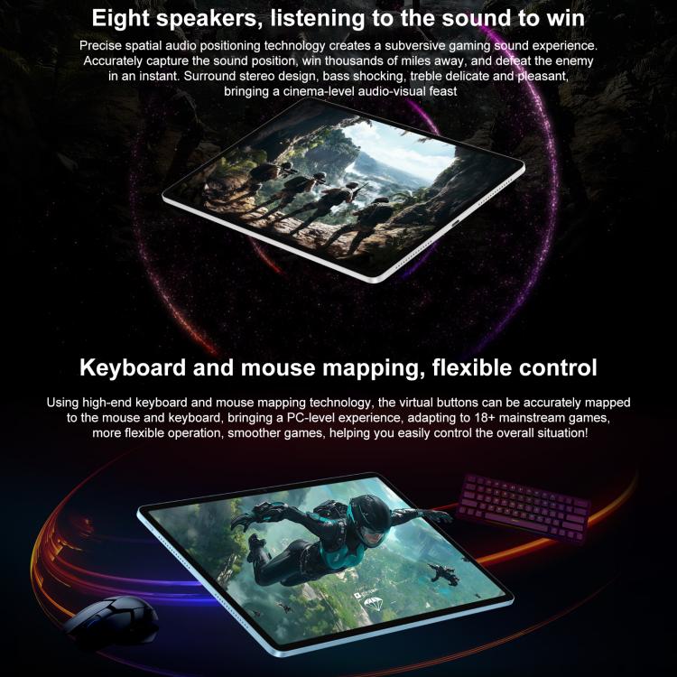 Honor Pad GT WiFi Tablet PC, 11.5 inch 8GB+256GB MagicOS 9.0 Dimensity 8350 Ultra Octa Core, 8GB+256GB