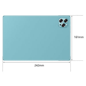 Y22 10.1 inch Smart Learning Tablet PC Combo Set, 4GB+32GB, Android 10 MTK6755 Octa Core, 4G Network, with Leather Case + Keyboard, US Plug (Light Green), 4GB+32GB Combo Set