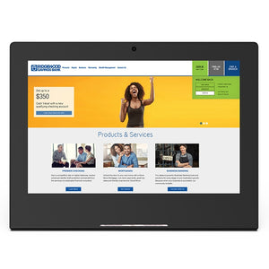 10.1 inch IPS Screen All in One PC, 1GB+16GB, Android 6.0, Quad Core Cortex A17, 1.2G, RK3128, Support RJ45 & Bluetooth & WiFi & TF Card & HDMI