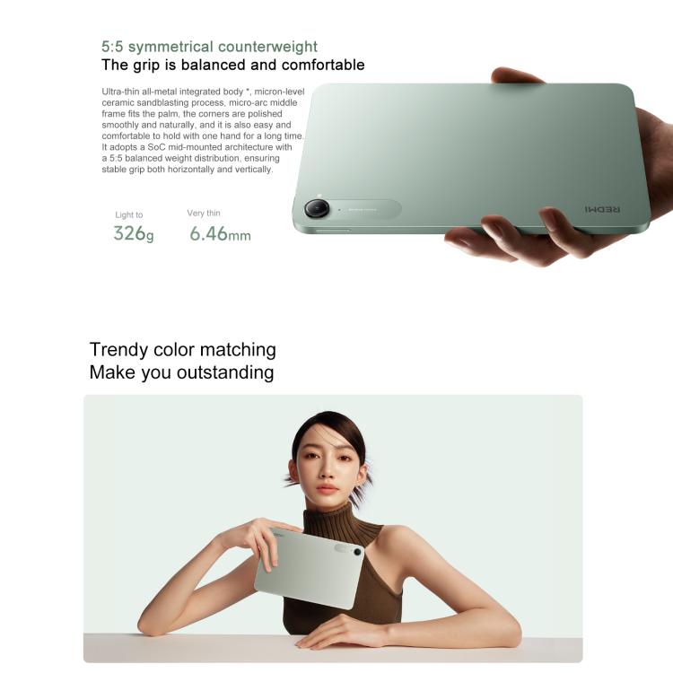 Xiaomi REDMI K Pad 8.8 inch, 12GB+256GB, HyperOS 2, MediaTek Dimensity 9400+ Octa Core CPU