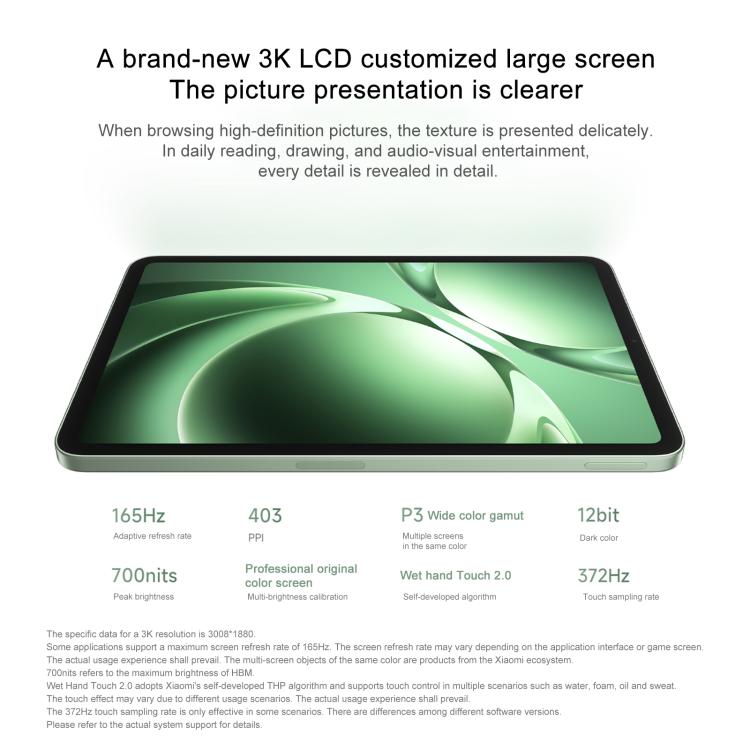 Xiaomi REDMI K Pad 8.8 inch, 16GB+512GB, HyperOS 2, MediaTek Dimensity 9400+ Octa Core CPU