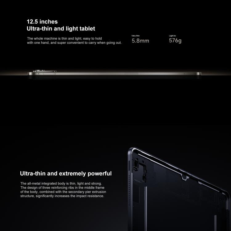 Xiaomi Pad 7S Pro 12.5 inch, 8GB+256GB, HyperOS 2, XRING O1 3nm Deca Core CPU, 8GB+256GB