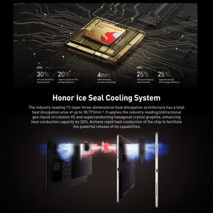 Honor MagicPad3 13.3 inch WiFi Tablet PC, 12GB+256GB MagicOS 9.0.1 Qualcomm Snapdragon 8 Gen3 Octa Core, 12GB+256GB