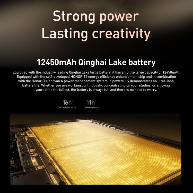 Honor MagicPad3 13.3 inch WiFi Tablet PC, 16GB+512GB MagicOS 9.0.1 Qualcomm Snapdragon 8 Gen3 Octa Core, 16GB+512GB