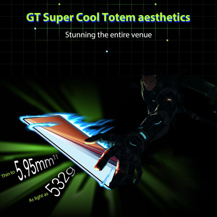 Honor Pad GT2 Pro WiFi Tablet PC, 12.5 inch 16GB+512GB MagicOS 9.0.1 Qualcomm Snapdragon 8 Gen3 Octa Core, 16GB+512GB