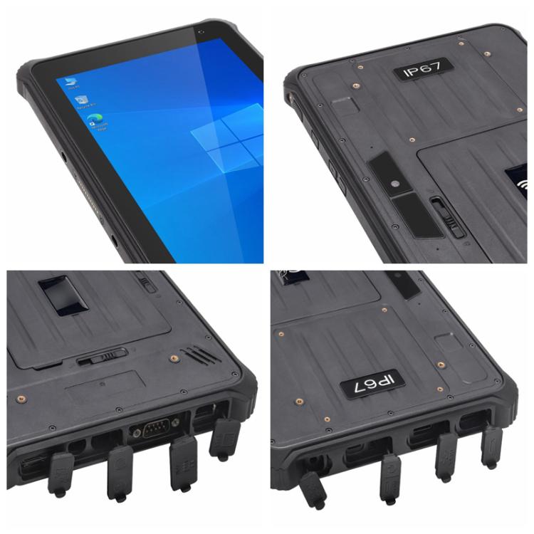 UNIWA WinPad W109 Rugged Tablet PC, 4GB+64GB, 10.1 inch Windows 10 Home Intel Cherry Trail Z8350, AU Plug, WinPad W109