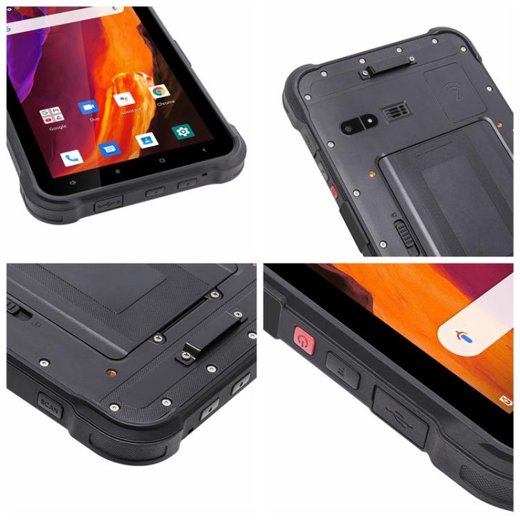 UNIWA UTAB T85S Rugged Tablet PC, 4GB+64GB, 8 inch Android 12 Mediatek MT6765V Octa Core, Network: 4G, AU Plug, UTAB T85S