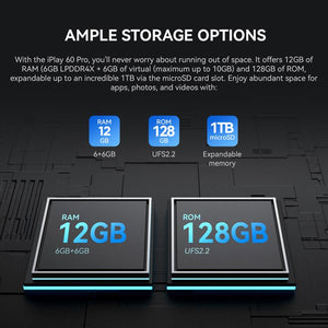 ALLDOCUBE iPlay 60 Pro 4G LTE Tablet PC, 6GB+128GB, 11 inch Android 14 MediaTek Helio G99 Octa Core Support Dual SIM, iPlay 60 Pro