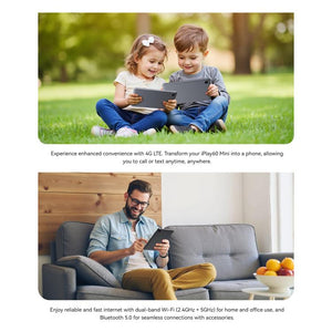 ALLDOCUBE iPlay 60 mini 4G LTE Tablet PC, 4GB+128GB, 8.68 inch Android 14 Unisoc T606 Octa Core Support Dual SIM
