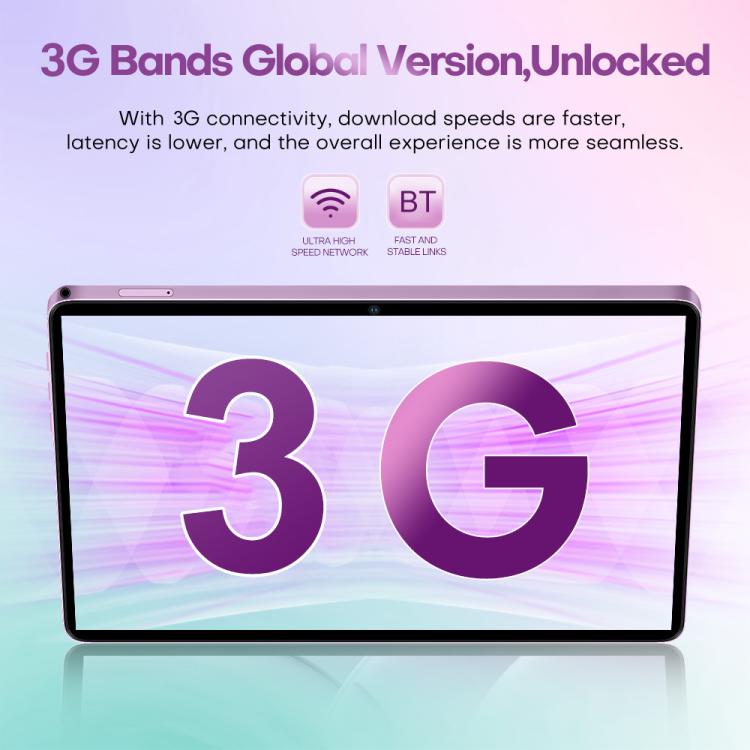 Pad 9 Ultra 10.1 inch 3G Phone Call Tablet PC, 2GB+32GB, Android 10 MTK6737 Quad Core, US Plug, US Plug