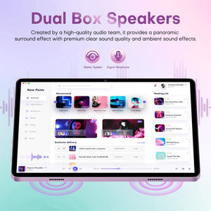 Pad 9 Ultra 10.1 inch 3G Phone Call Tablet PC, 2GB+32GB, Android 10 MTK6737 Quad Core, US Plug, US Plug