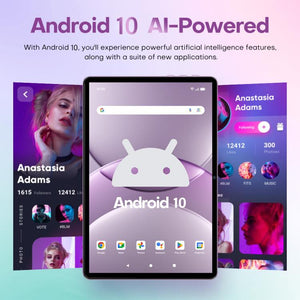 Pad 9 Ultra 10.1 inch 3G Phone Call Tablet PC, 2GB+32GB, Android 10 MTK6737 Quad Core, US Plug, US Plug