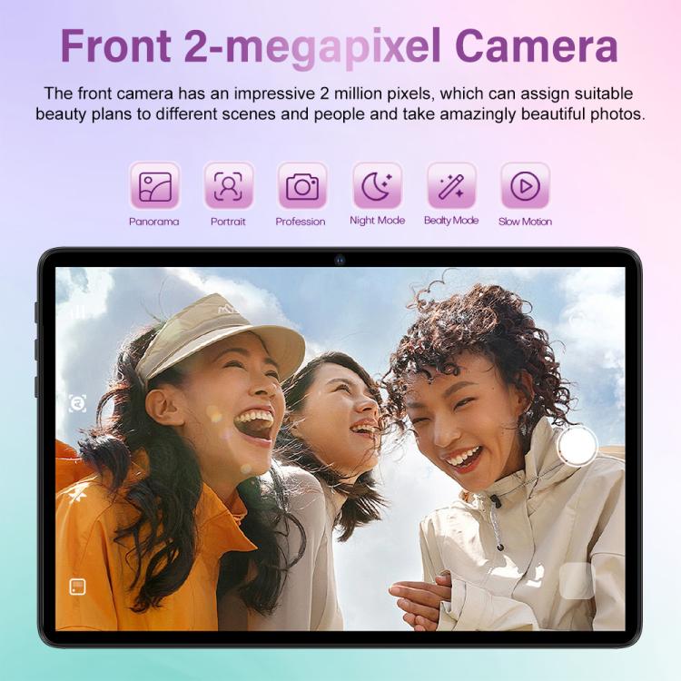 Pad 9 Ultra 10.1 inch 3G Phone Call Tablet PC, 2GB+32GB, Android 10 MTK6737 Quad Core, US Plug, US Plug