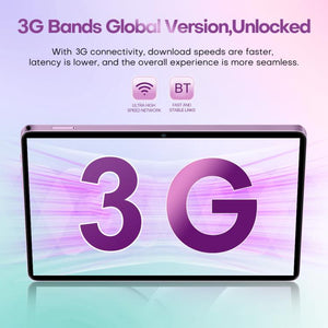 Pad 9 Ultra 10.1 inch 3G Phone Call Tablet PC, 2GB+32GB, Android 10 MTK6737 Quad Core, AU Plug