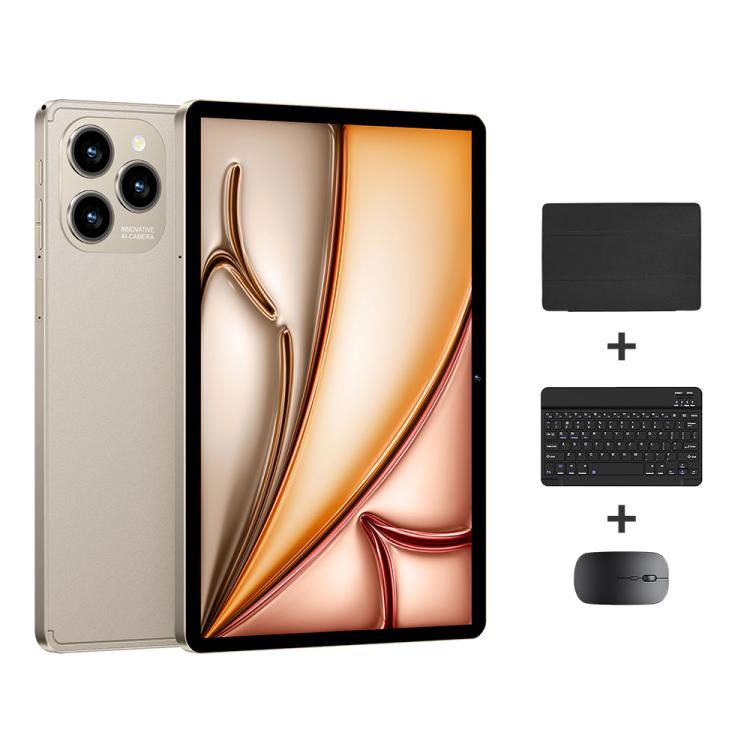 Pad 8 Pro 10.1 inch 4G LTE Tablet PC Combo Set, 4GB+32GB, Android 10 MT6755 Octa Core, with Keyboard / Mouse / Leather Case, UK Plug, UK Plug