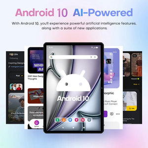 Pad 8 Pro 10.1 inch 4G LTE Tablet PC Combo Set, 4GB+32GB, Android 10 MT6755 Octa Core, with Keyboard / Mouse / Leather Case, UK Plug, UK Plug