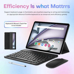 Pad 8 Pro 10.1 inch 4G LTE Tablet PC Combo Set, 4GB+32GB, Android 10 MT6755 Octa Core, with Keyboard / Mouse / Leather Case, UK Plug, UK Plug