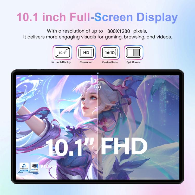 Pad 8 Pro 10.1 inch 4G LTE Tablet PC Combo Set, 4GB+32GB, Android 10 MT6755 Octa Core, with Keyboard / Mouse / Leather Case, AU Plug, AU Plug