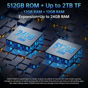 Unihertz 8849 Tank Pad E Rugged Tablet PC & Projector, 12GB+512GB, 10.95 inch Android 14 MT6789 Octa Core 4G Network, EU Plug, Tank Pad E 4G Network