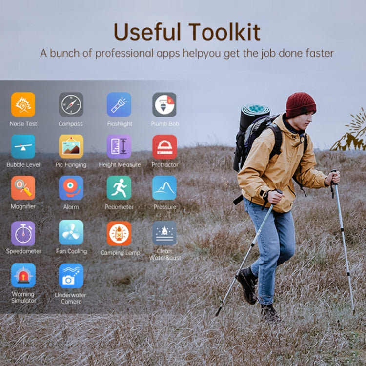 Unihertz 8849 Tank Pad Rugged Tablet PC & Projector, 16GB+512GB, 10.95 inch Android 14 Dimensity 8200 Octa Core 5G Network, EU Plug, Tank Pad 5G Network