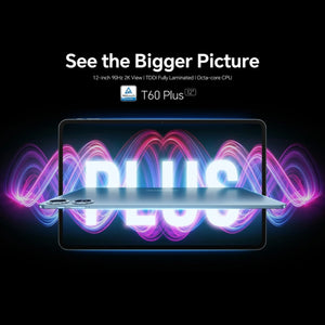 Teclast T60 Plus 4G LTE Tablet PC, 6GB+128GB, 12 inch Android 14 MediaTek Helio G88 Octa Core, Support Dual SIM, T60 Plus