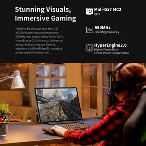 Teclast T70 4G LTE Tablet PC, 8GB+256GB, 14 inch Android 14 MediaTek Helio G99 Octa Core, Support Dual SIM